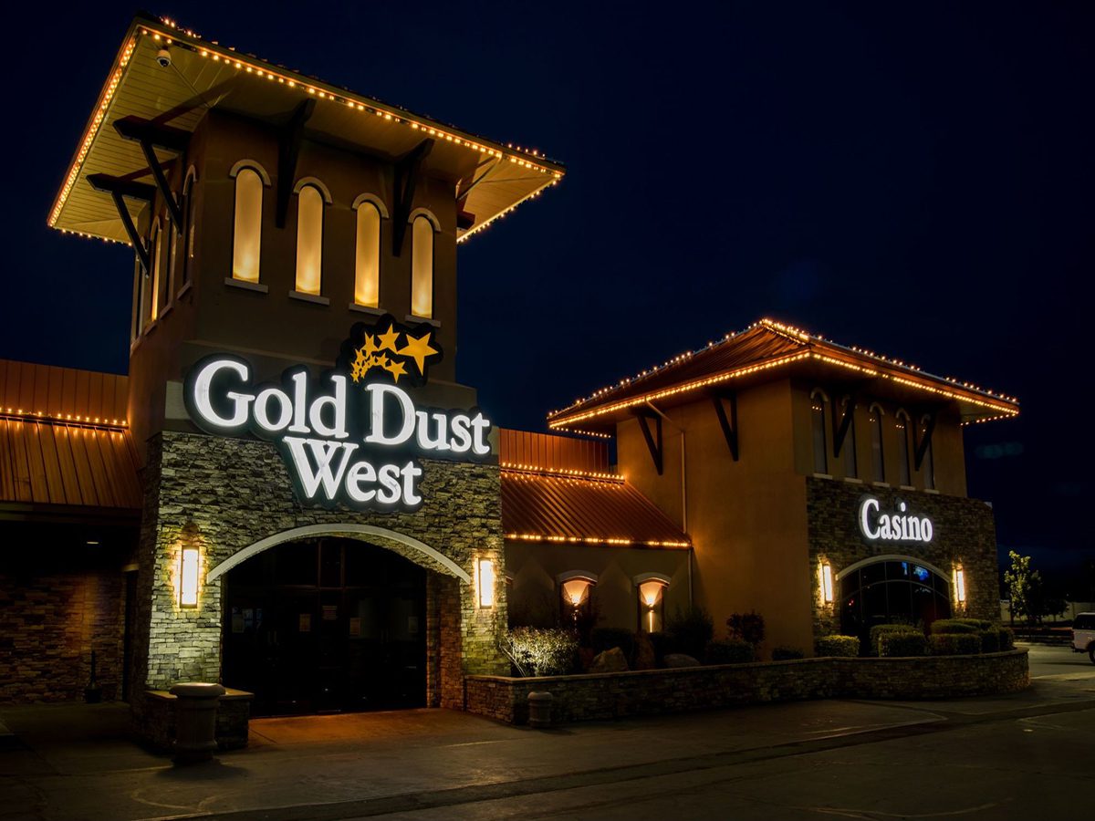 gold dust west casino exterior