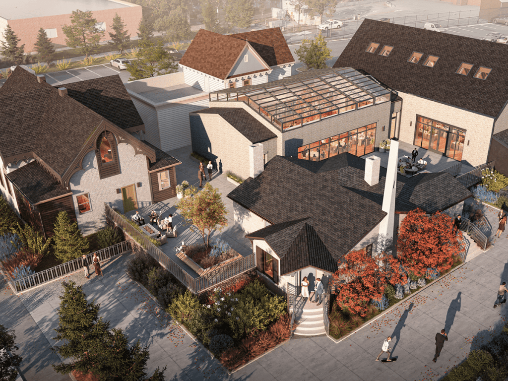 Glow Gardens Aerial Render